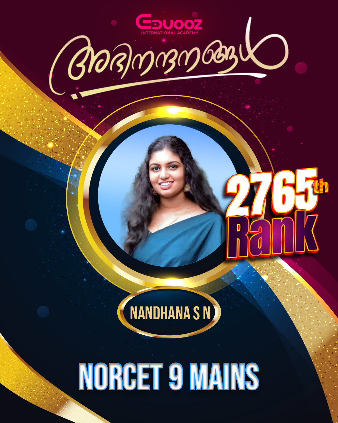 Rank holder portrait: 2765-Nandhana SN.jpg